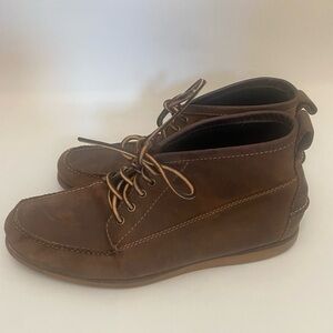L.L. Bean Jackman Ranger Moc Toe Signature Boots Men’s 13 D Brown Leather